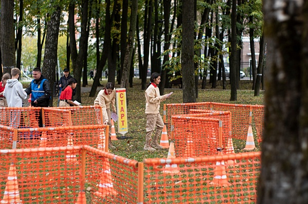 Соревнования для школьников, посвященные гражданской обороне, организовала администрация поселения Сосенское